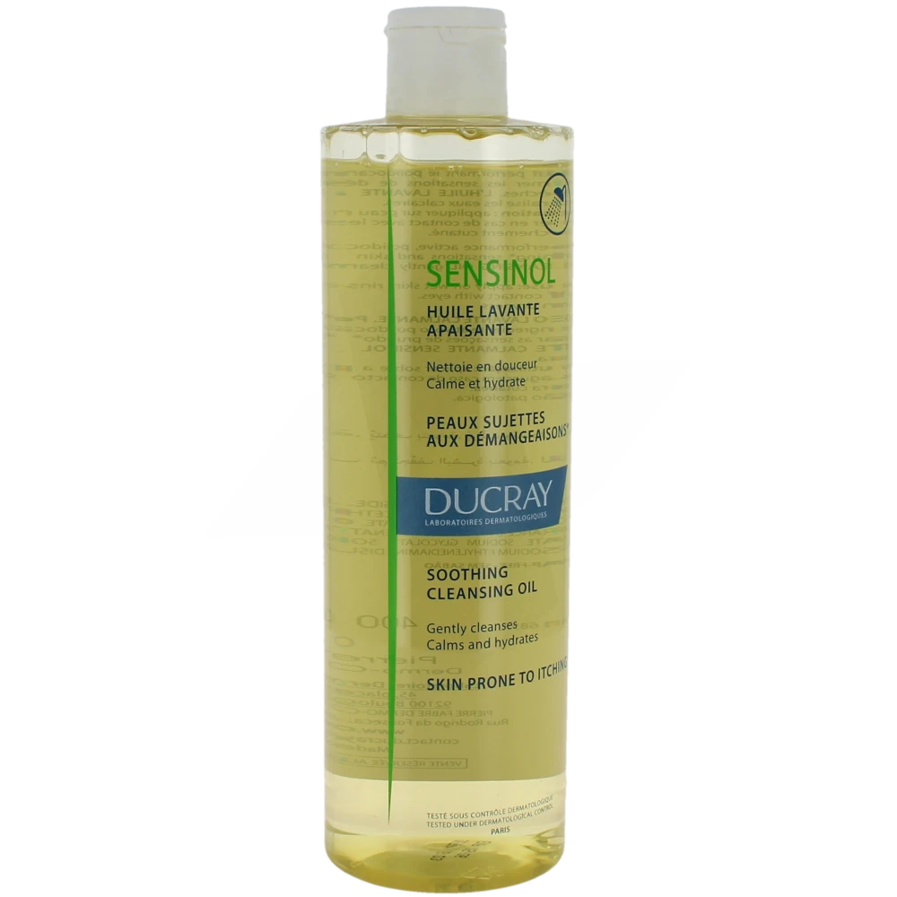 Ducray Sensinol Huile Lavante Apaisante Visage & Corps 400ml