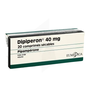 Dipiperon 40 Mg, Comprimé Sécable