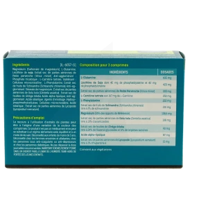 Santé Verte Cognisciences Comprimés Stimulation Cérébrale Boîte De 60