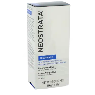 Neostrata Resurface Cr Visage Plus 15 % Aha T/40g à Mérignac