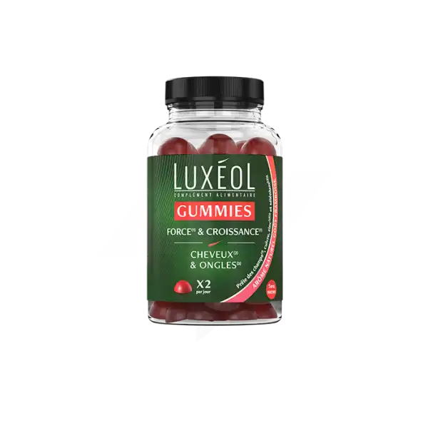 Luxeol Gummies Force & Croissance Gomme Pot/60