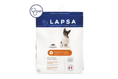 Lapsa Digestion Facile Croquettes Chien Toutes Races Sachet/3kg à MONTPEZAT-SOUS-BAUZON