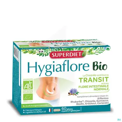 Hygiaflore Transit Bio Gélules B/60 à Paris