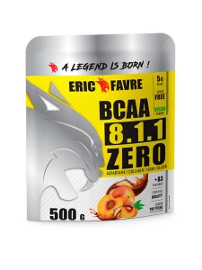 Eric Favre Bcaa 8.1.1 Zero 500 G Saveur Pêche
