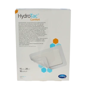 Hydrotac® Comfort Pansement Adhésif 15 X 20 Cm - Boîte De 10