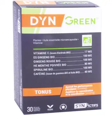 Synactifs Dyngreen Bio Gélules B/30 à Angers
