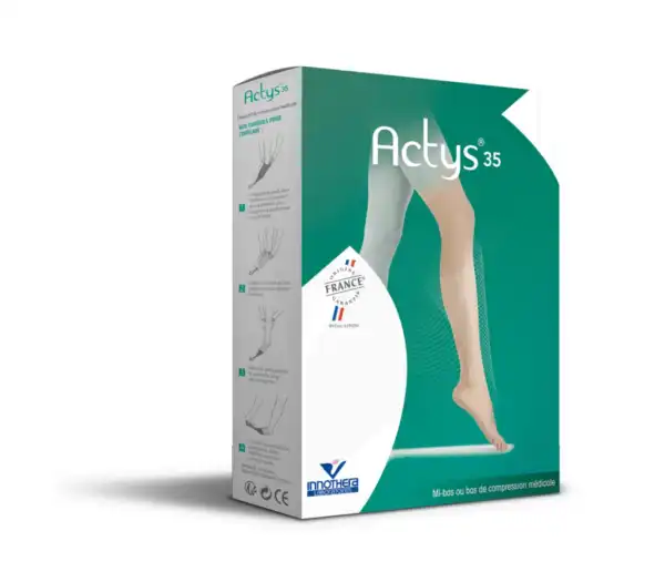 Actys® 35 Classe Iii Mi-bas Naturel Taille 2 Normal Pied Ouvert