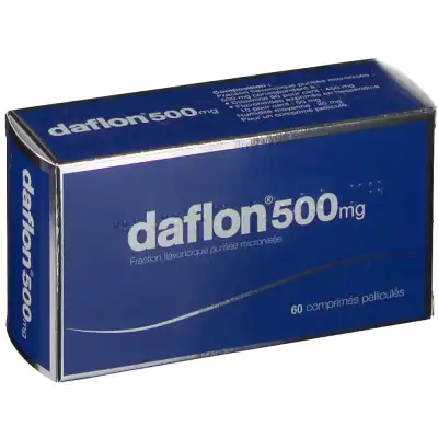 DAFLON 500 mg, comprimé pelliculé