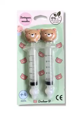 Docteur B Seringue Lavage Nasal Ourson B/2 à MONSWILLER
