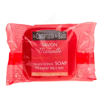 Le Comptoir Du Bain Savon De Marseille Pamplemousse Rose