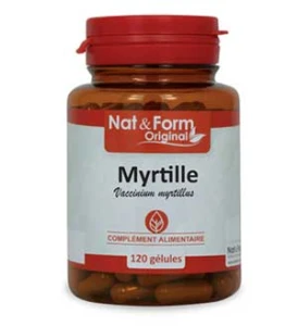 Nat&form Bio Myrtille Gélules B/80