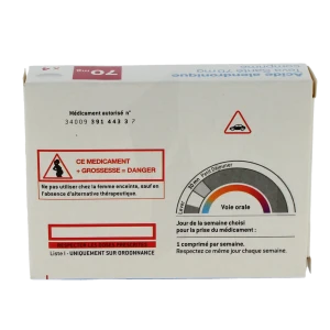 Acide Alendronique Teva Sante 70 Mg, Comprimé