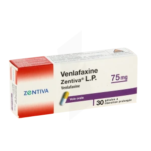 Venlafaxine Zentiva Lp 75 Mg, Gélule à Libération Prolongée
