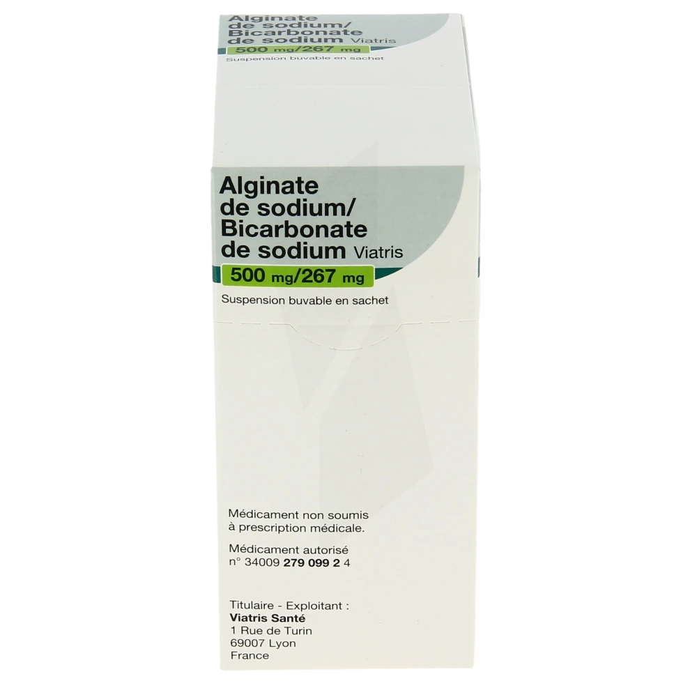 Pharmaservices - Alginate de sodium/bicarbonate de sodium Mylan