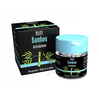 Sid Nutrition Phytoclassics Bambou Gélules B/30 à BOURBON-LANCY