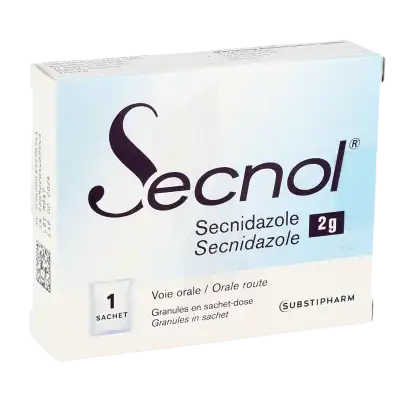 SECNOL 2 g, granulés en sachet-dose