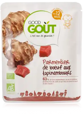 Good Gout Plats Parmentier Boeuf Topinambour Bio Des 12 Mois 220 G à Concarneau