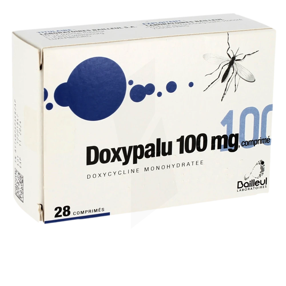 Doxypalu 100 Mg, Comprimé