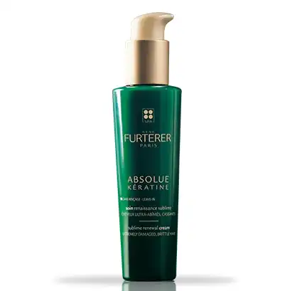 René Furterer Absolue Kératine Crème De Beauté Réparatrice Cheveux Abîmés Fragilisés 30ml