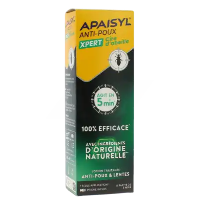 Apaisyl Anti-poux Xpert Cire D'abeille Lotion Falcon De 100 Ml à BARCARÈS (LE)