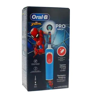Oral B Kids Brosse à Dents électrique 3 Ans + Spiderman à Trelissac