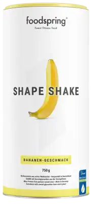 Foodspring shape shake banane