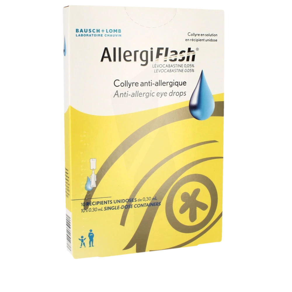 Allergiflash 0,05 %, Collyre En Solution En Récipient Unidose