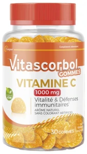 Vitascorbolgommes Vitamine C 1000mg Gommes Pot/30