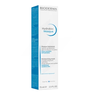 Bioderma Hydrabio Masque Hydratant Visage Peau Sensible Déshydratée 75ml