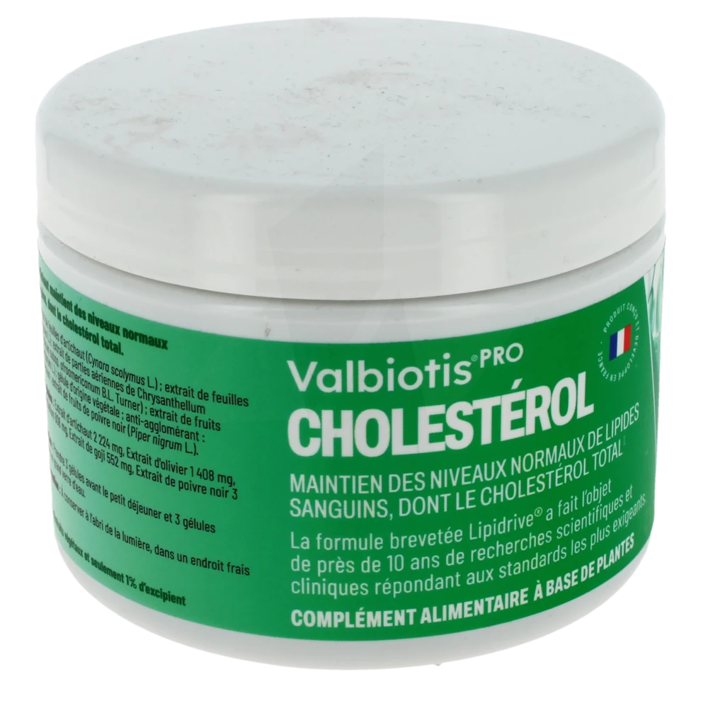 Valbiotis Pro Cholesterol Gélules B/180