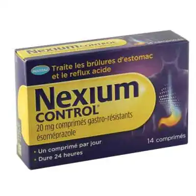 Nexium Control 20 Mg Comprimés Gastro-résistants Plq/14 à VANNES