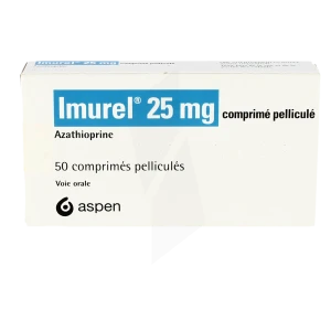 Imurel 25 Mg, Comprimé Pelliculé