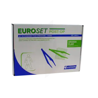 Euromedis Euroset Pansement Post-op Grandes Plaies 3 Unités à TOULENNE