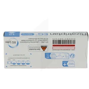 Rizatriptan Eg 10 Mg, Comprimé