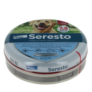Seresto Collier Grands Chiens, Collier Médicamenteux