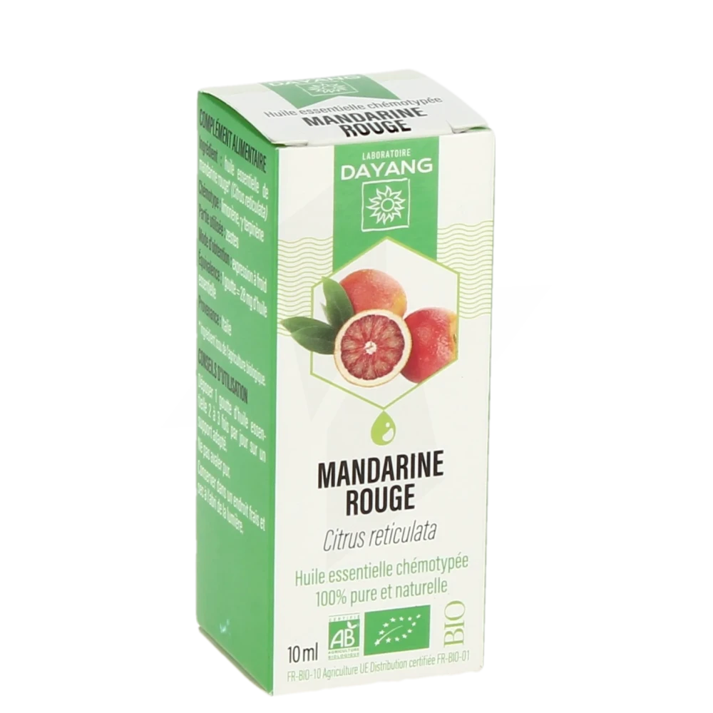 Dayang Huile Essentielle Mandarine Rouge Bio 10ml