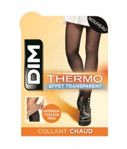 Dim Collants Thermo Chaud Et Transparent (taille 3/4)