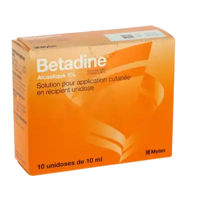 Betadine Alcoolique 5 %, Solution Pour Application Cutanée En Récipient Unidose à SAINT-CYR-SUR-MER