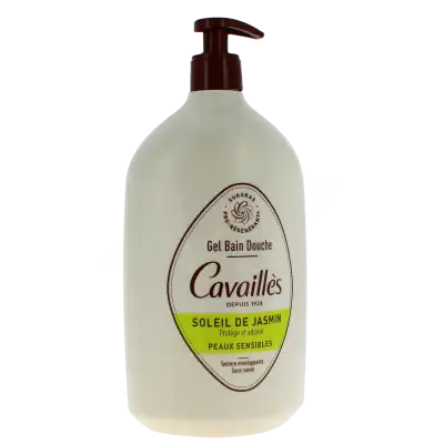 Cavailles Gel Bain Douche Soleil De Jasmin Flacon Pompe De 1 L à MACON