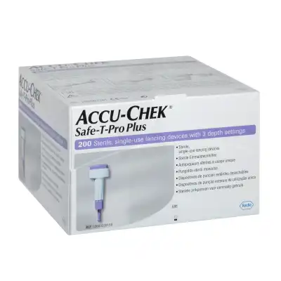 Accu-chek Safe-t-pro-plus Autopiqueurs à Usage Unique à MANCIET