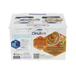 Clinutren Dessert Gourmand Nutriment Café 4 Cups/200g