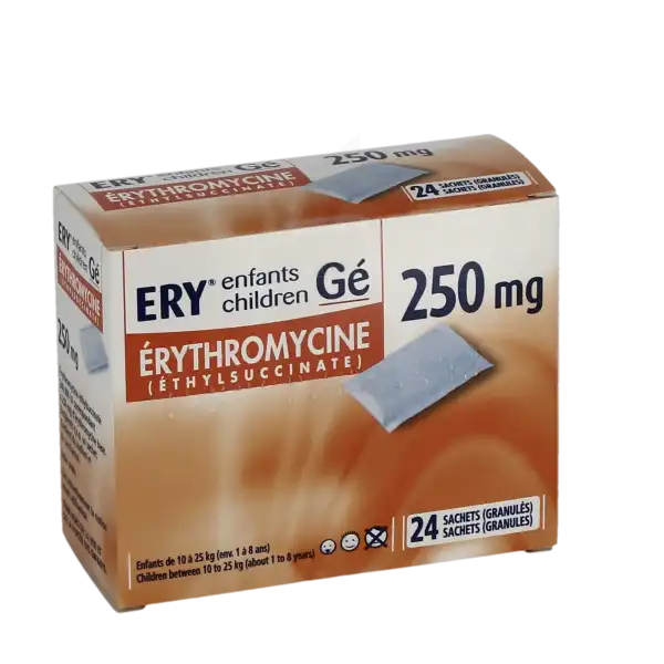 Ery Enfants 250 Mg, Granulés En Sachet