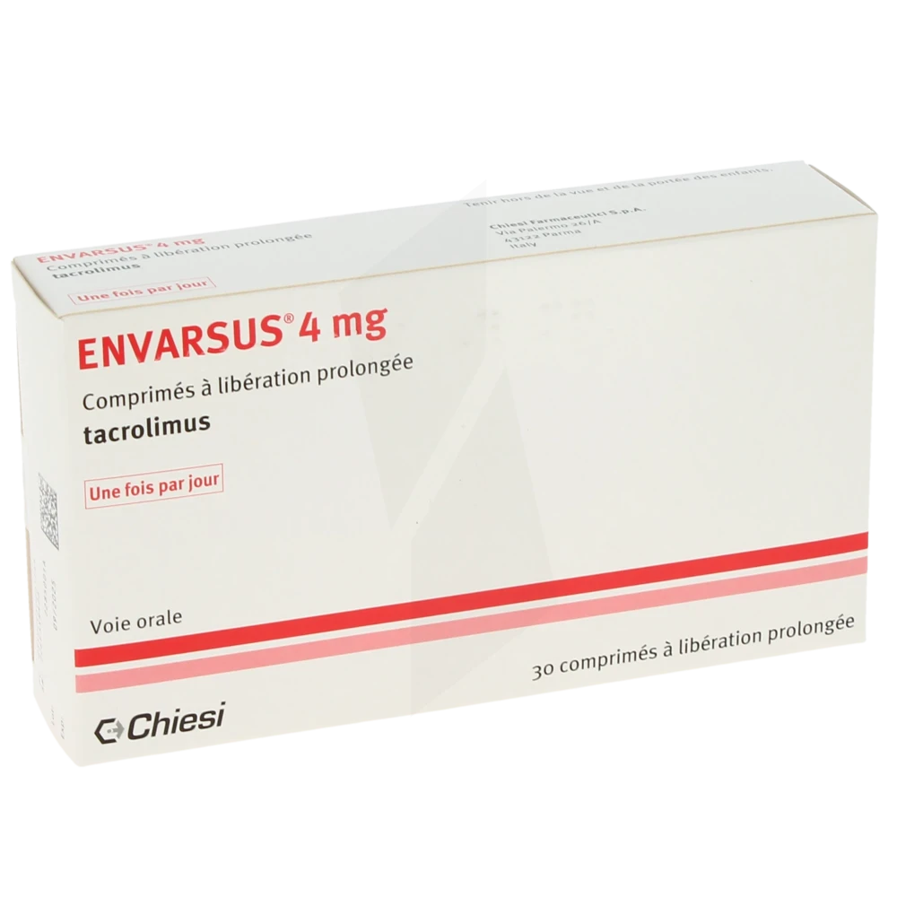 Envarsus 4 Mg, Comprimé à Libération Prolongée