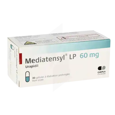 Mediatensyl Lp 60 Mg, Gélule à Libération Prolongée à La Ricamarie