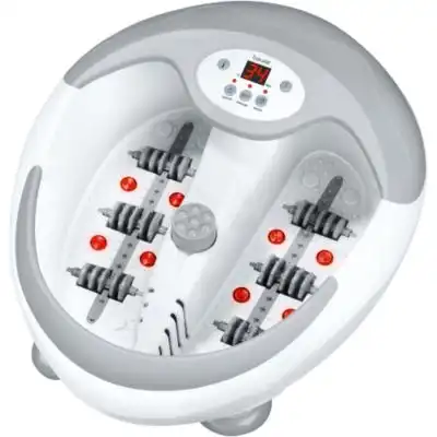 Balnéothérapie pieds - 3 embouts pédicure - champ magnétique - thermostat - minuteur