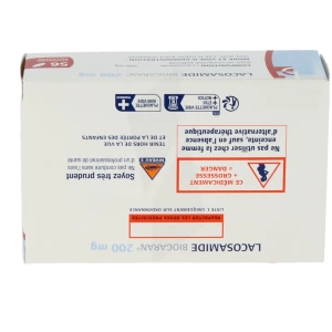 Lacosamide Biogaran 200 Mg, Comprimé Pelliculé