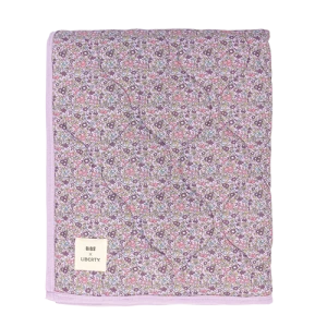 Quilted Blanket Chamomile Lawn Violet Sky