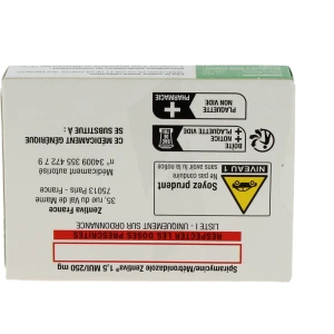 Spiramycine Metronidazole Zentiva 1,5 Mui/250 Mg, Comprimé Pelliculé