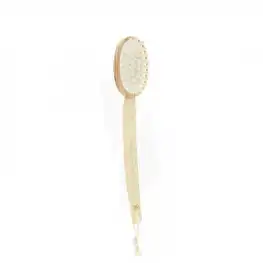 Béliflor Tek Brosse De Massage Manche Amovible Frêne Naturel Fibre De Tampico