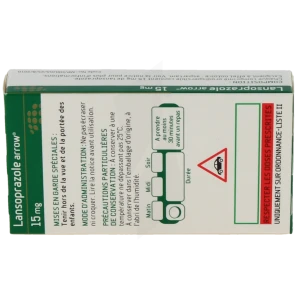 Lansoprazole Arrow 15 Mg, Comprimé Orodispersible